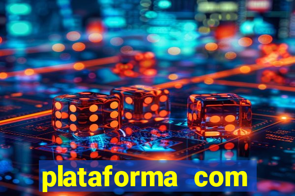 plataforma com chuva de dinheiro